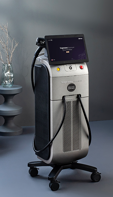Soprano Titanium laser hair removal device at EliteMD Aesthetics in Markham